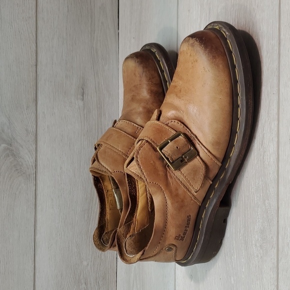 Vintage Dr.Martens Womens 11481 Y2K Chunky Tractor Platform shoes boots sz US 6 - Picture 1 of 12